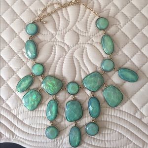 Turquoise statement necklace