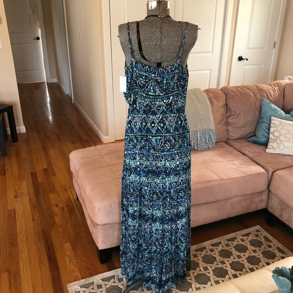 LAST ONE: XL BLUE BOHEMIAN MAXI DREAS - Picture 2 of 8