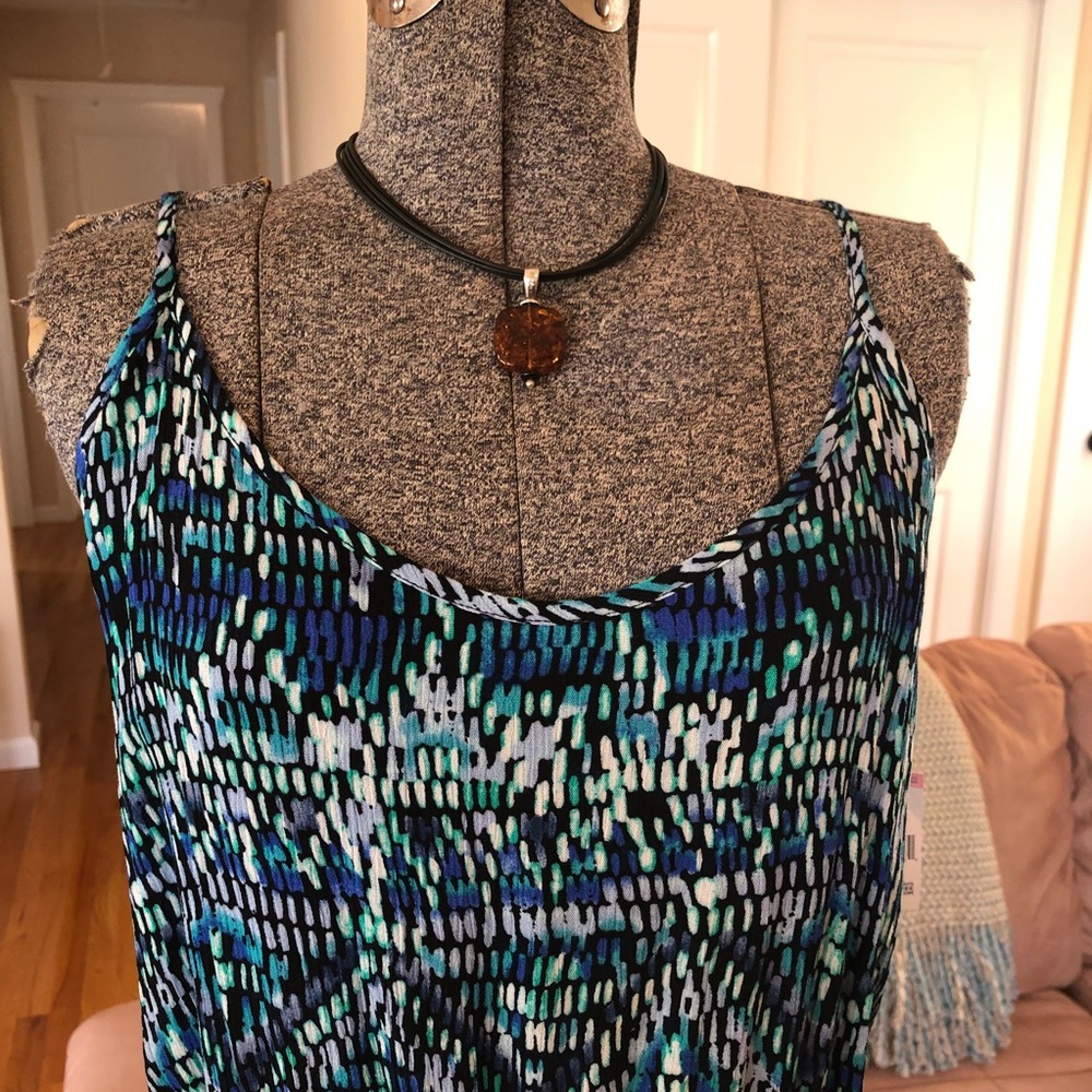 LAST ONE: XL BLUE BOHEMIAN MAXI DREAS - Picture 5 of 8