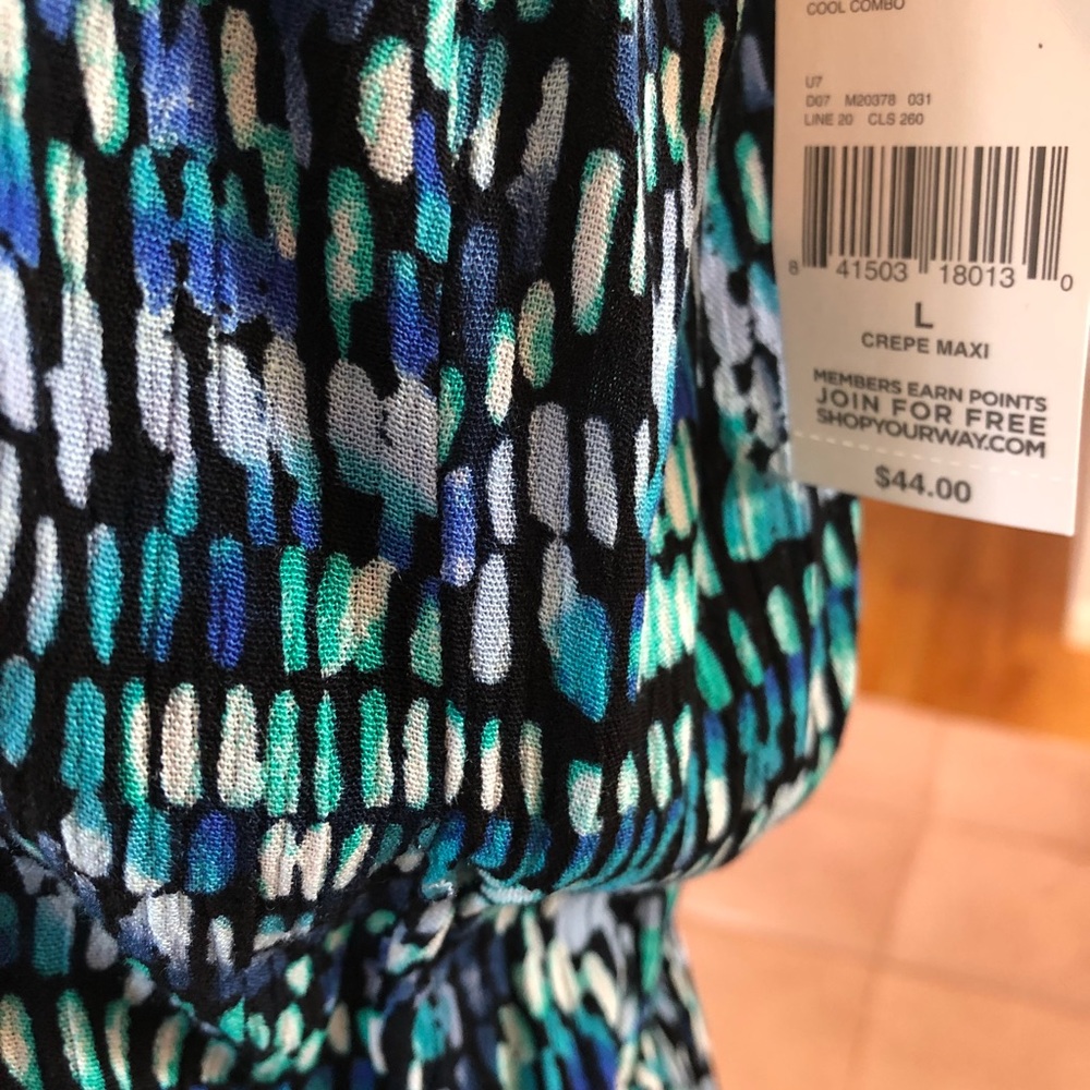 LAST ONE: XL BLUE BOHEMIAN MAXI DREAS - Picture 6 of 8
