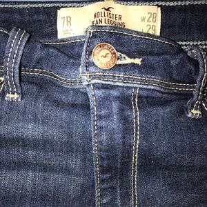 Hollister High Rise Jean leggings SIZE 7R