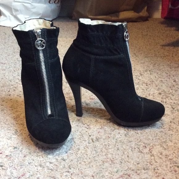 MICHAEL Michael Kors Shoes - Michael Kors Suede Booties