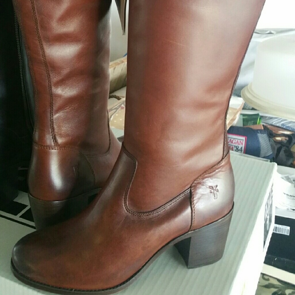 Frye Malorie Button High Boots