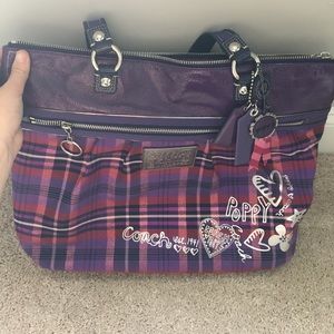 Coach Poppy Tote Bag