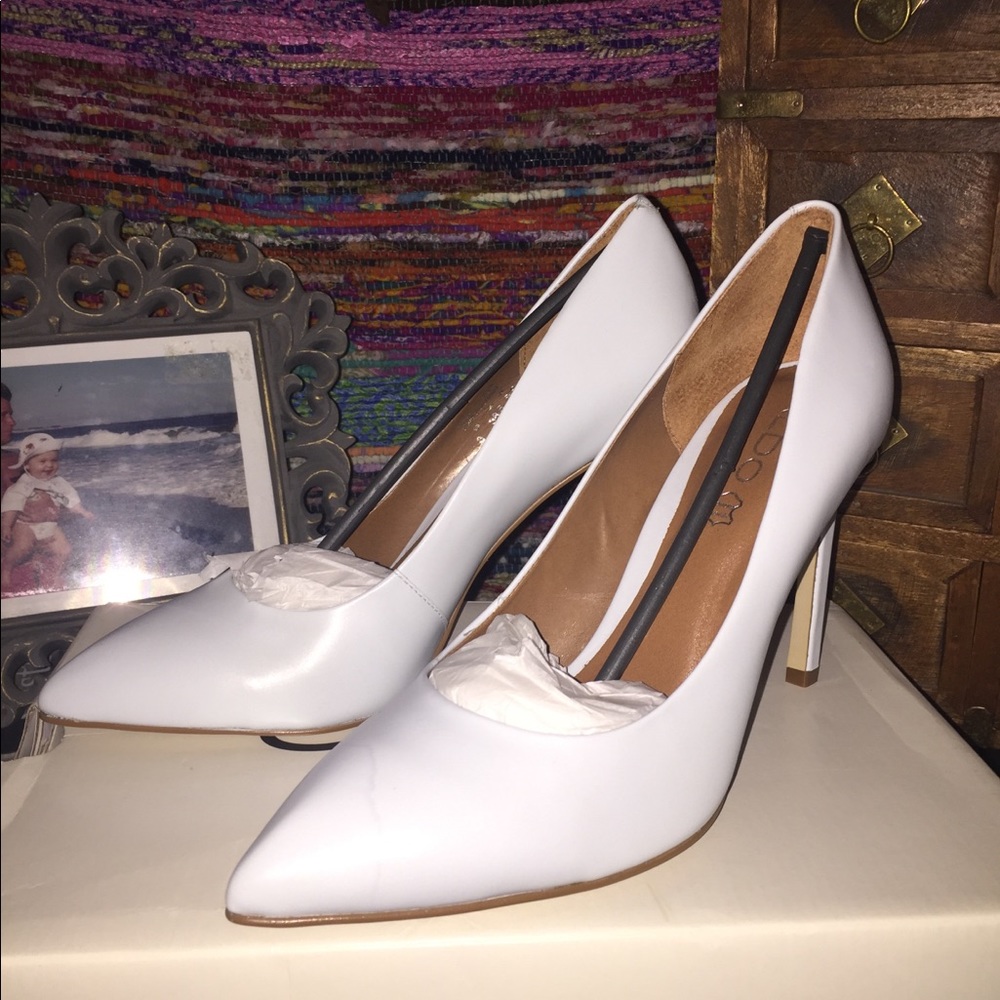 Leather Pointed Toe Stilettos Baby Blue