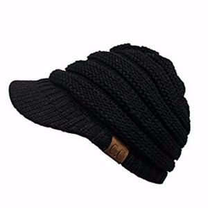 CC Beanie Brim Cable Knit