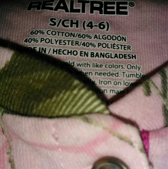 Sz s long sleeve real tree shirt - Picture 2 of 3