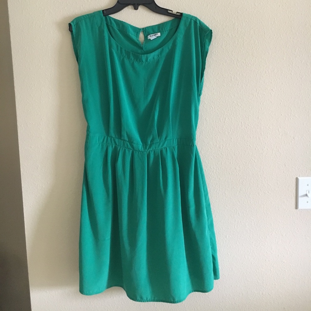 Old navy green dress