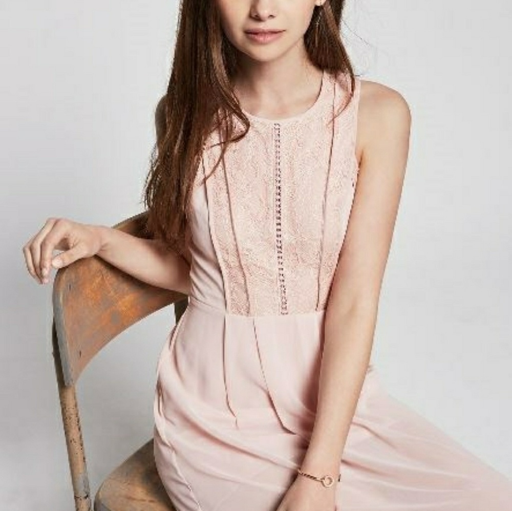 NWT BCBG Blush Dress