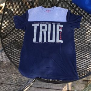 True religion football tee