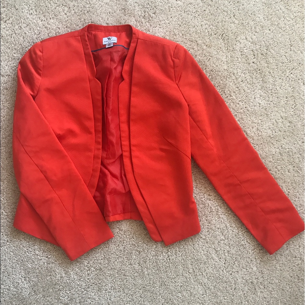 Worthington Orange Blazer