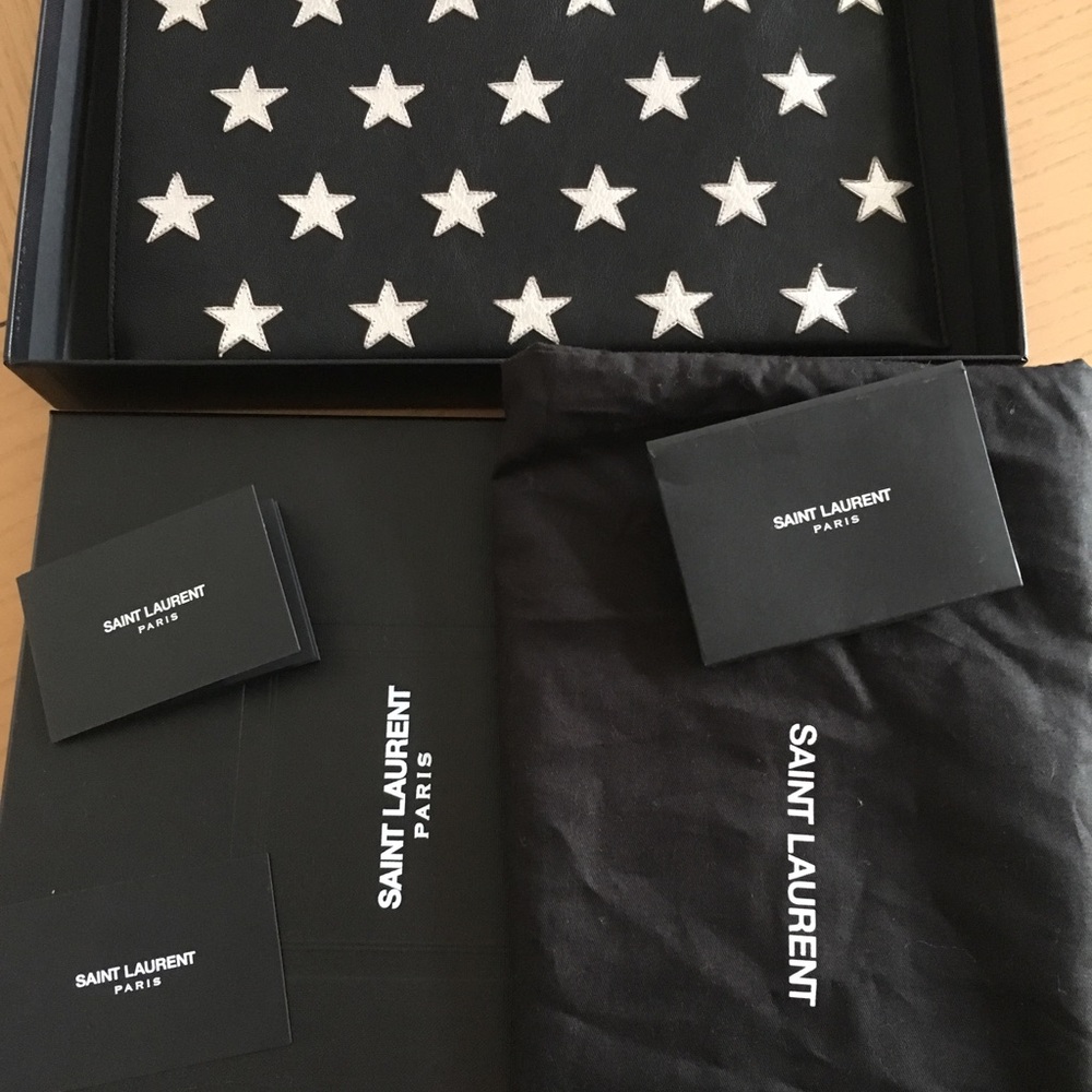 Saint Laurent star clutch