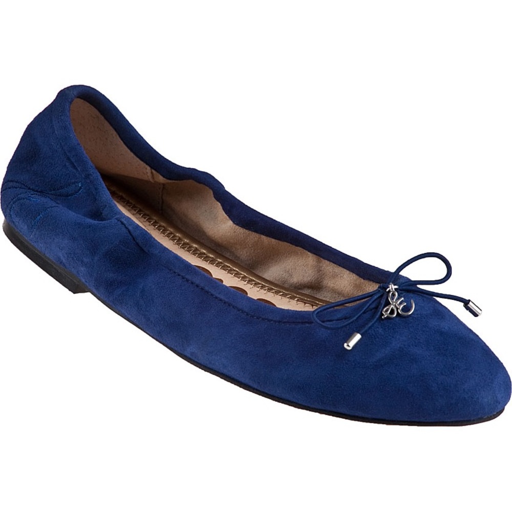 Sam Edelman Felicia Blue Suede Flats 11