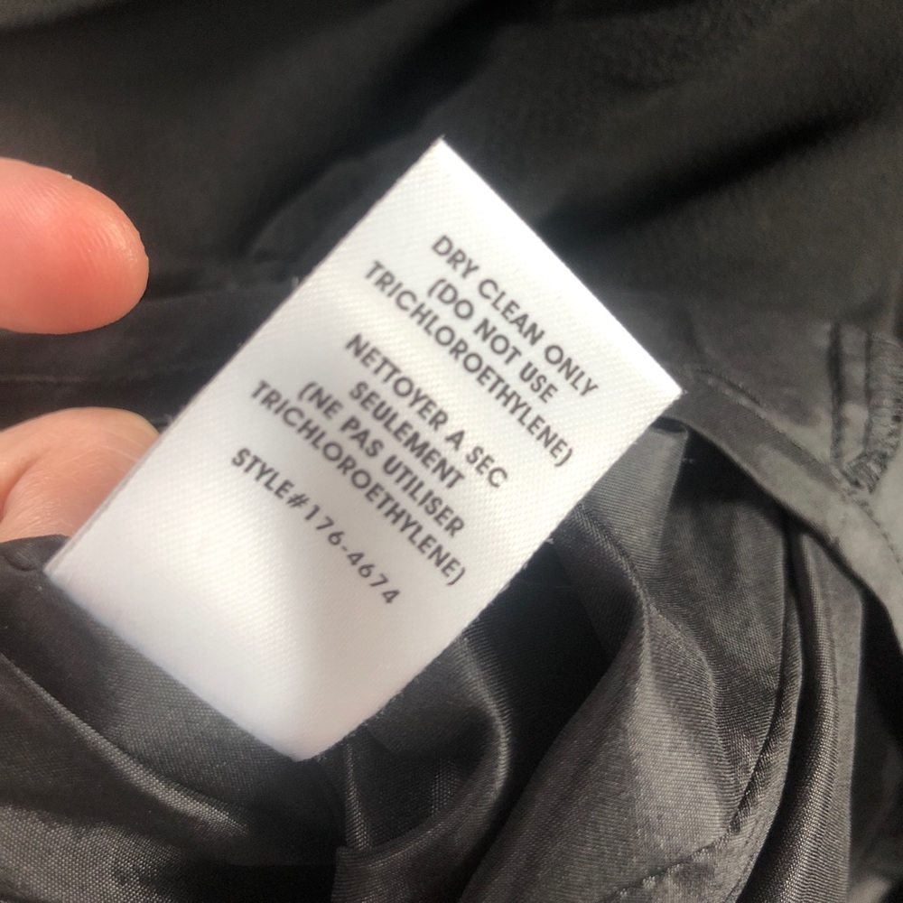 Nanette Lepore ruched black dress - Picture 6 of 6