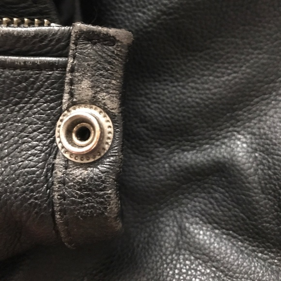 ❌SOLD❌Men's Harley Davidson Leather Jacket - Picture 4 of 6