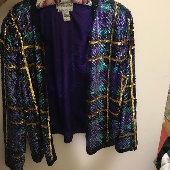 Vintage sequence jacket - Picture 2 of 6