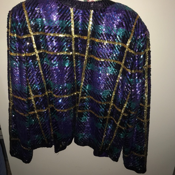 Vintage sequence jacket - Picture 4 of 6