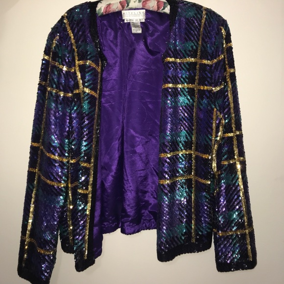 Vintage sequence jacket - Picture 5 of 6