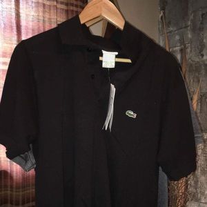 POLO LACOSTE  BLACK Size 5