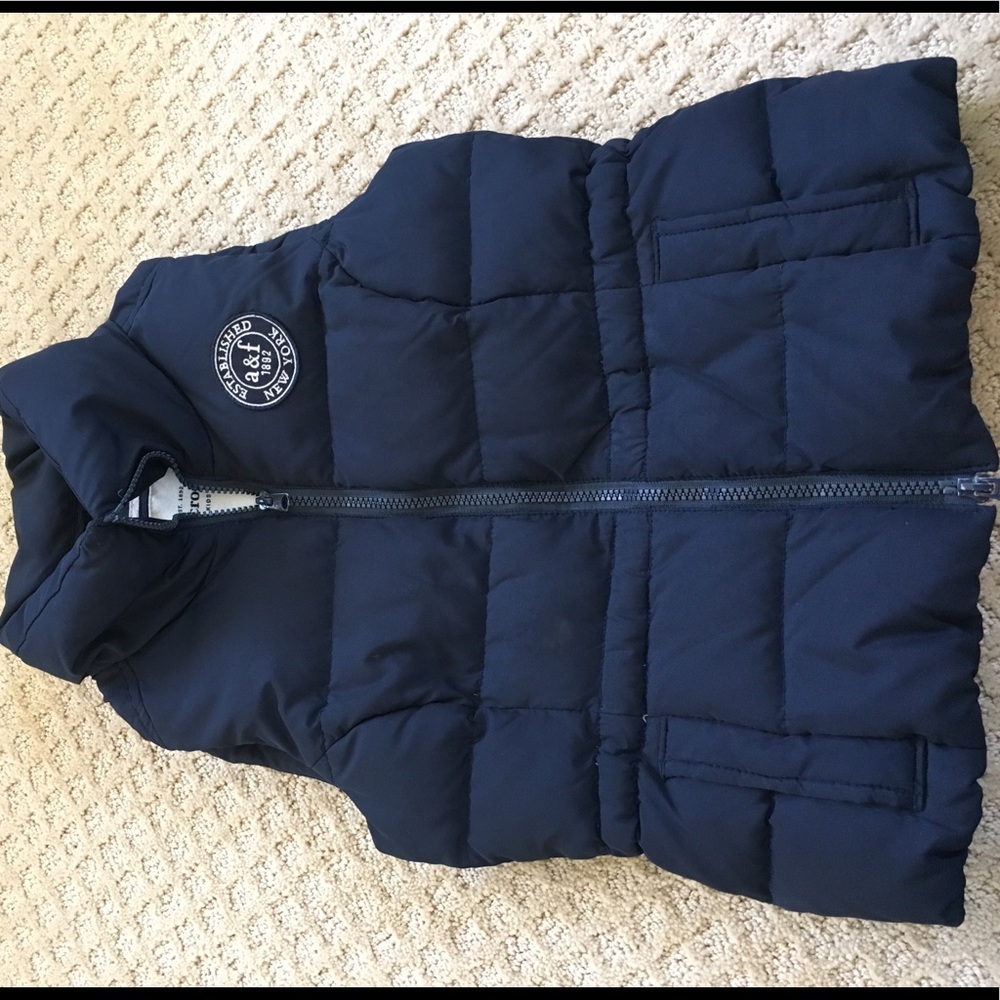 Double zip feather vest