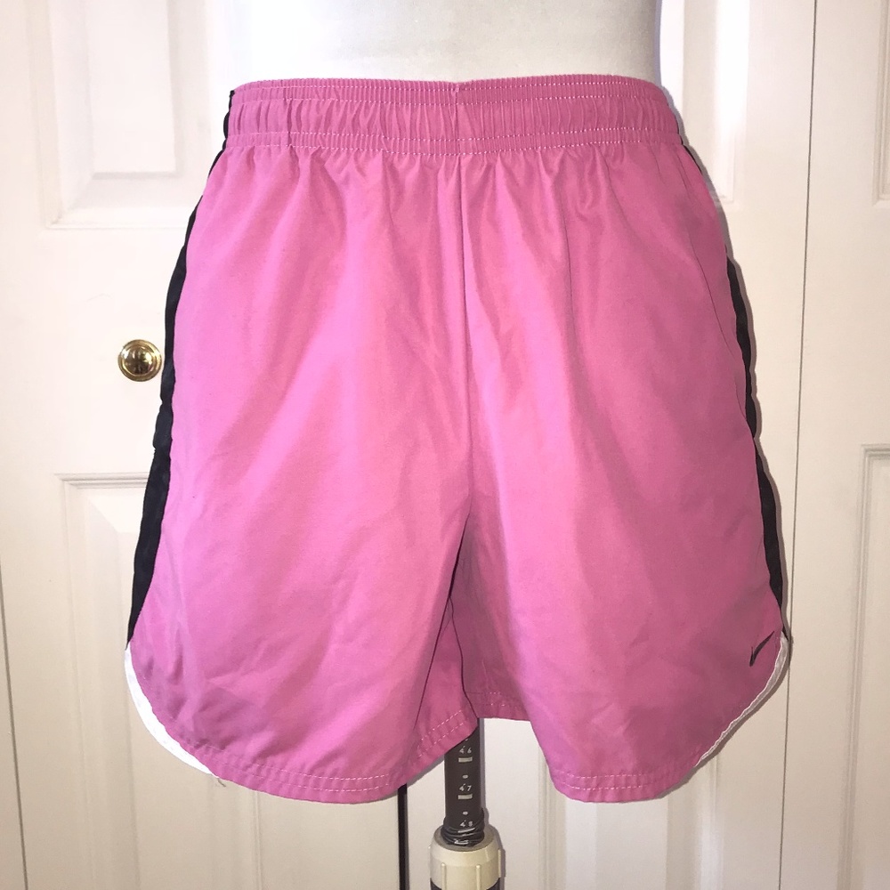 Nike Pink/Black Running Athletic Shorts sz S