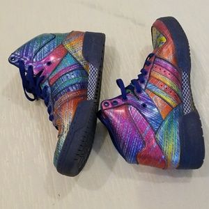 Adidas Jeremy Scott Wings Rainbow Hologram