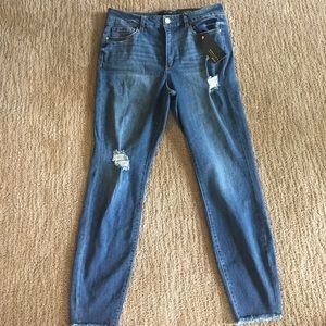 Hi - rise skinny jeans