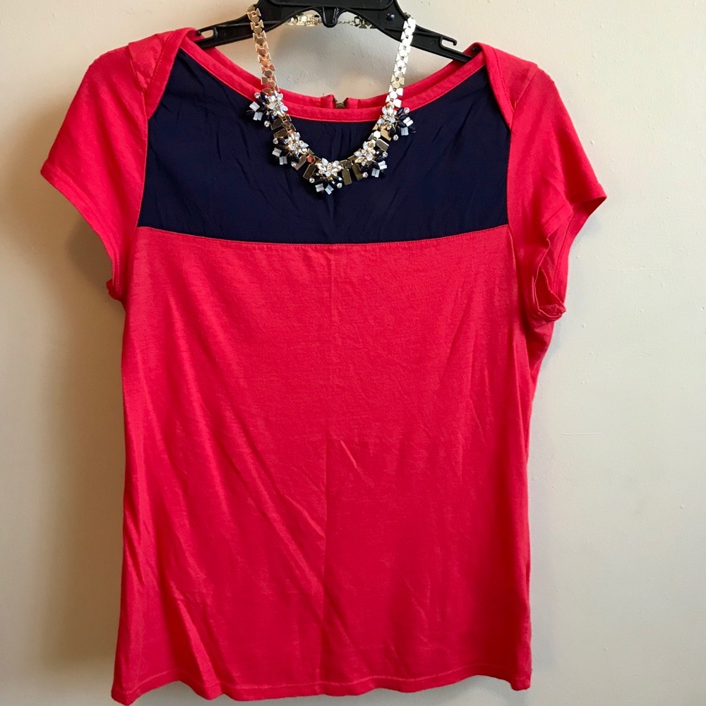 Red & Blue Merona Top