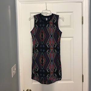 Modern Aztec pattern Multicolored Dress