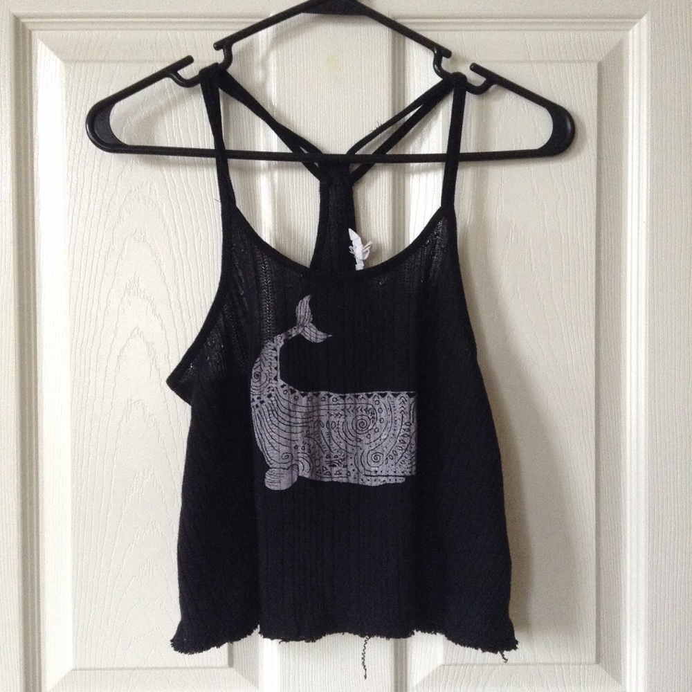 Aeropostale racer back whale tank