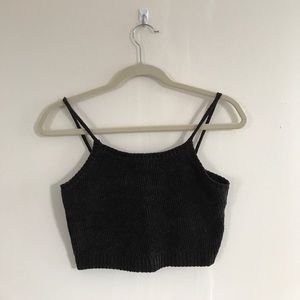 adorable knit crop top!!