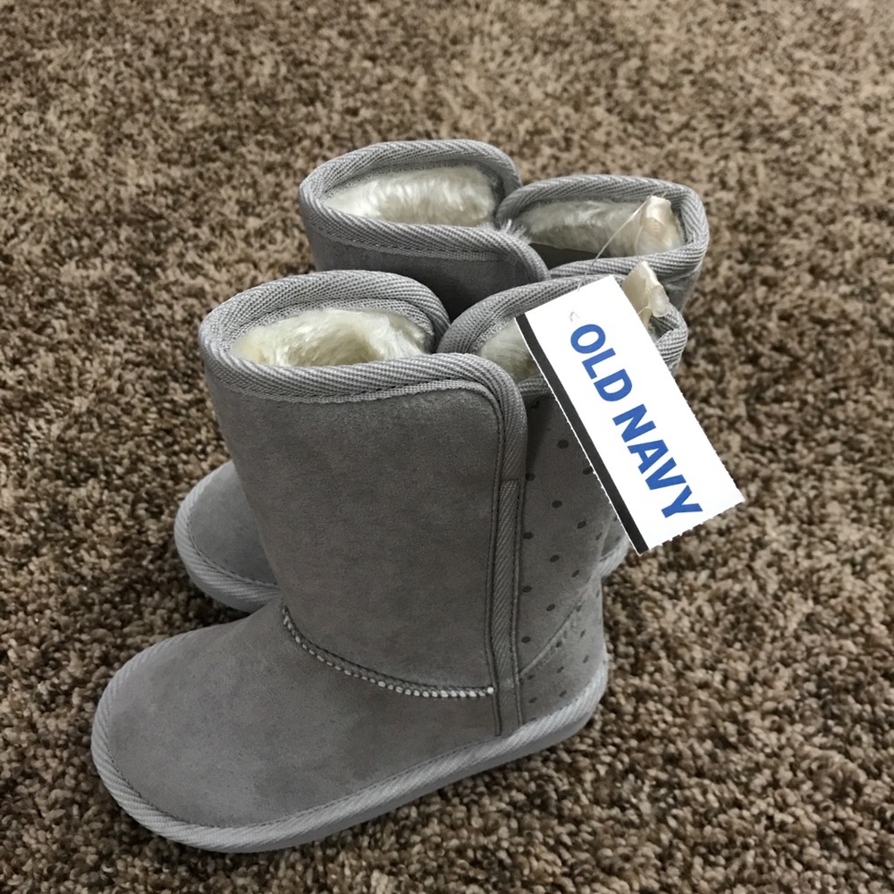 Old Navy Toddler Girls Size 7 Gray boots