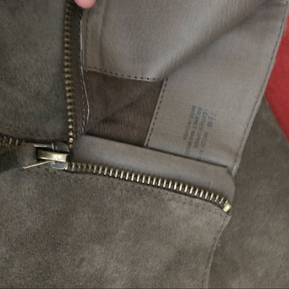 Franco Sarto Suede Grey Boots - Picture 6 of 7