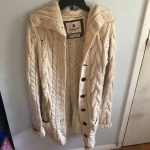 Long knit sweater (Abercrombie & Fitch)