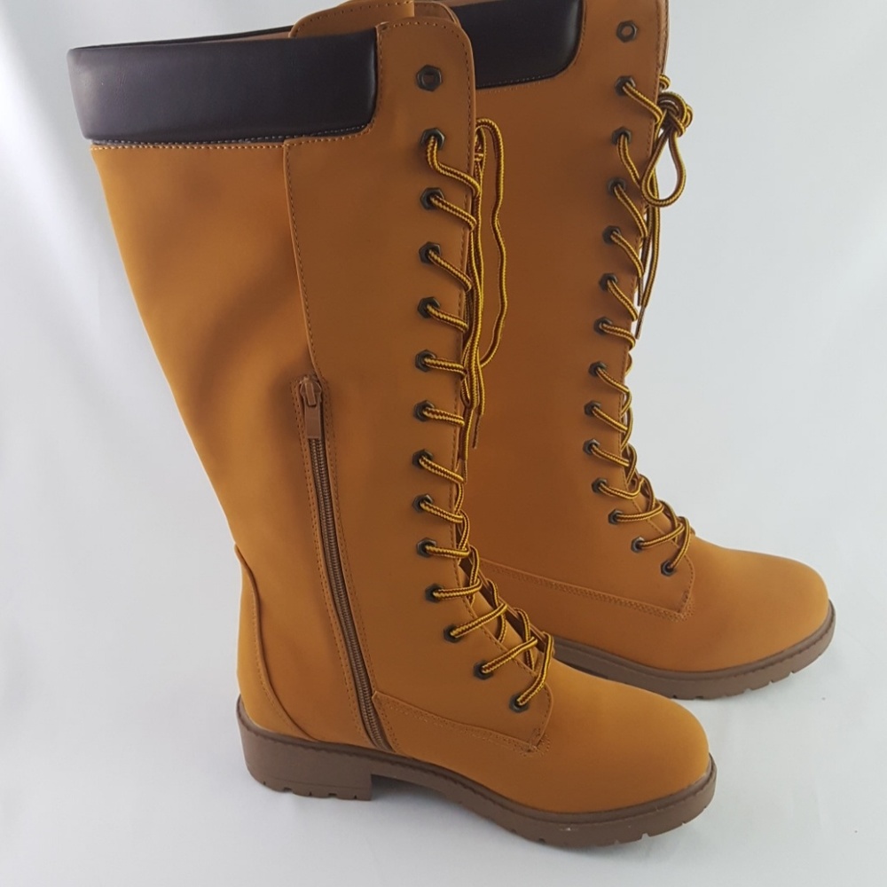 Bamboo Combat warrior knee high  boots