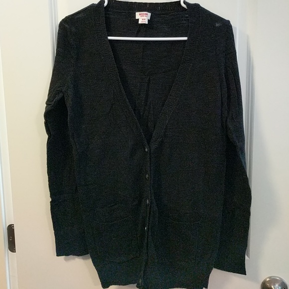 Mossimo Supply Co. Sweaters - Black button up boyfriend cardigan