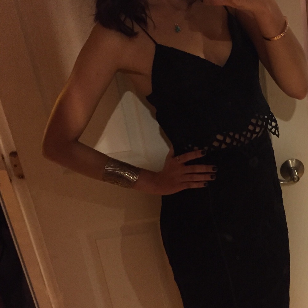 Lace Crop Top + Skirt