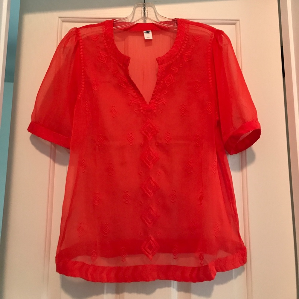 Sheer top