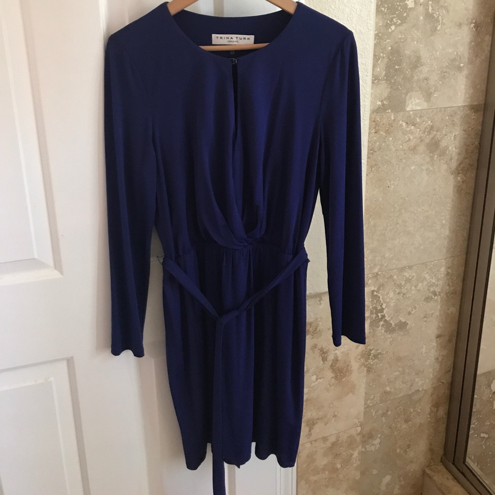 Beautiful purple dress by Trina Turk