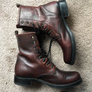 Frye Veronica Combat Boots