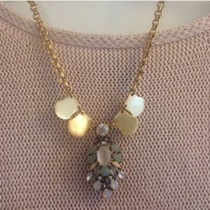 JCrew Gem Necklace and dustbag