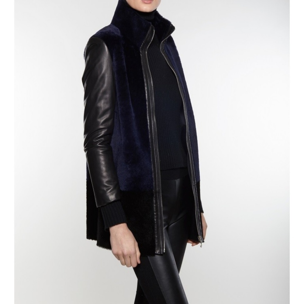 Linda Richards Luxury Fur & Leather Coat - Picture 5 of 8