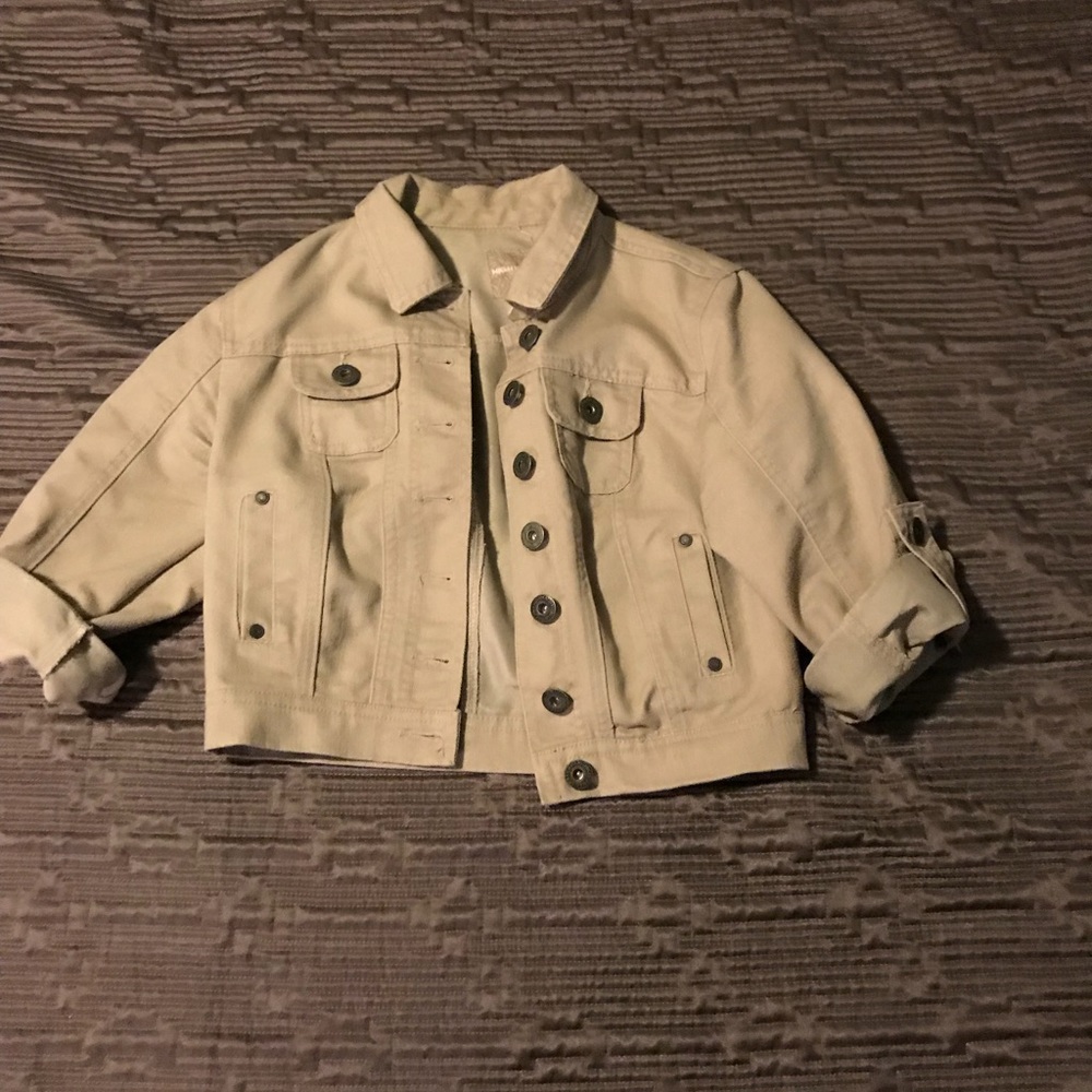 Jean cropped jacket