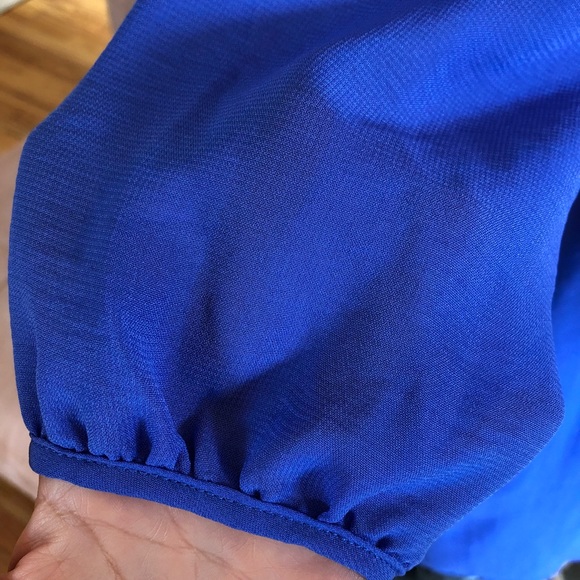 NWT SIZE MEDIUM, BLUE DRESS - Picture 3 of 7