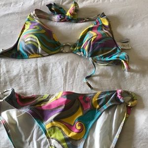 Trina Turk top and bottom gently used size m