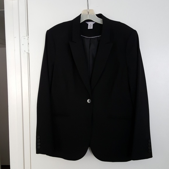 Liz Claiborne Jackets & Blazers - Liz Claiborne black blazer 16 EUC