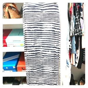 💵SOLD* Long Side Slit Skirt