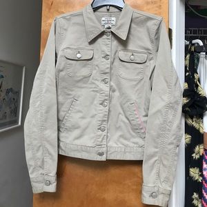Khaki jean jacket