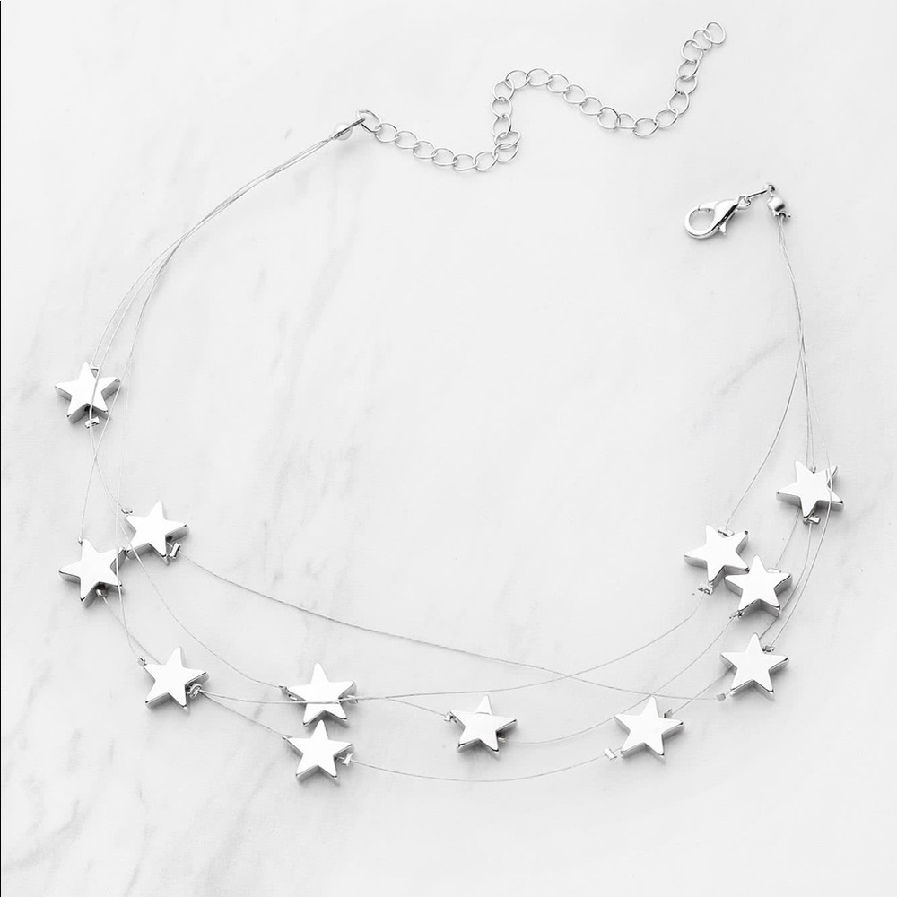 layered star choker 🦄
