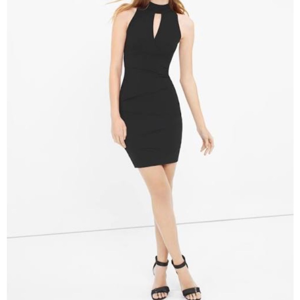 White House Black Market instantly slimming dress!